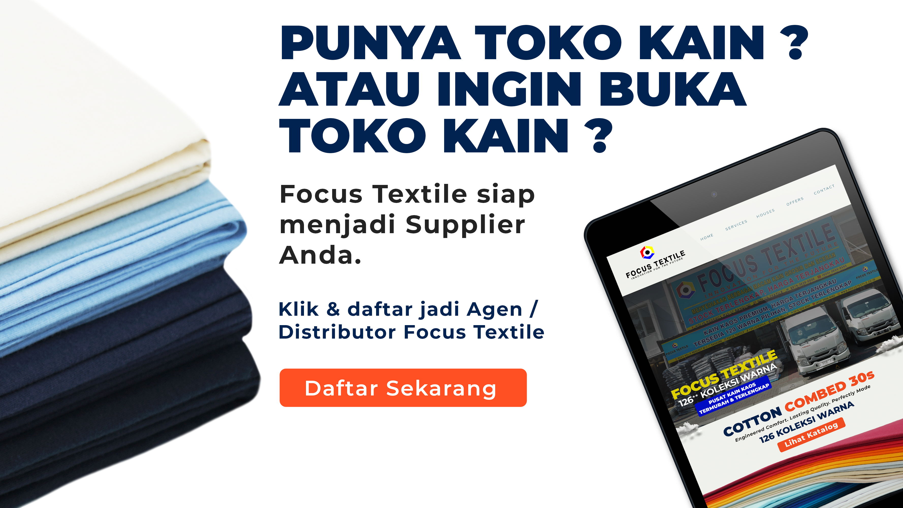 Program agen dan distributor Focus Textile